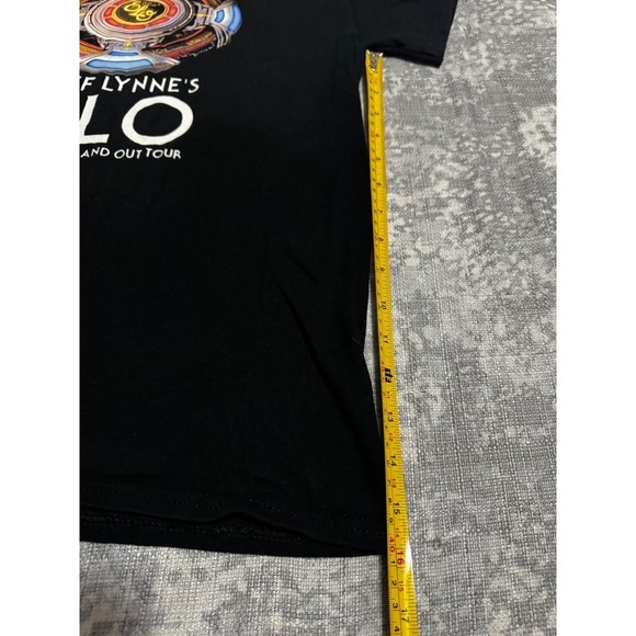 Jeff‎ Lynnes ELO The Over and Out Tour T Shirt Black Gildan Heavy Cotton Size S - Picture 3 of 6